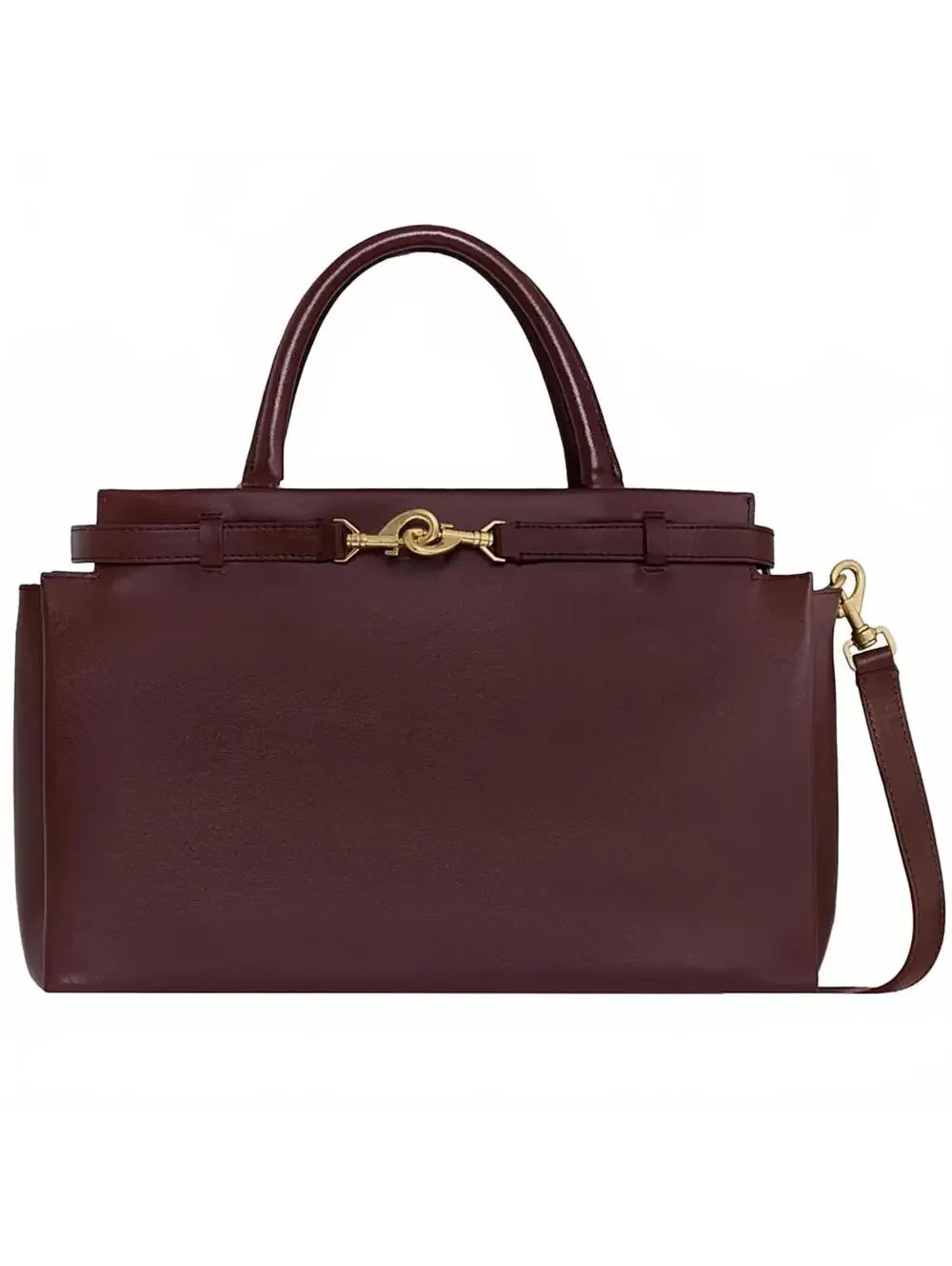 Rebecca Minkoff Insider Leather Crossbody Shoulder Bag Port NWT